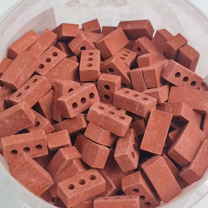 آجر فشاری فله ای 200 قطعه ای اشل قرمز ESHEL کد 091707