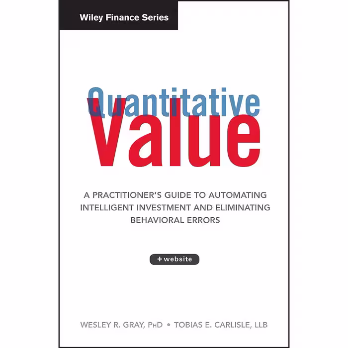 کتاب زبان اصلی Quantitative Value  Web Site اثر Wesley Gray and Tobias Carlisle