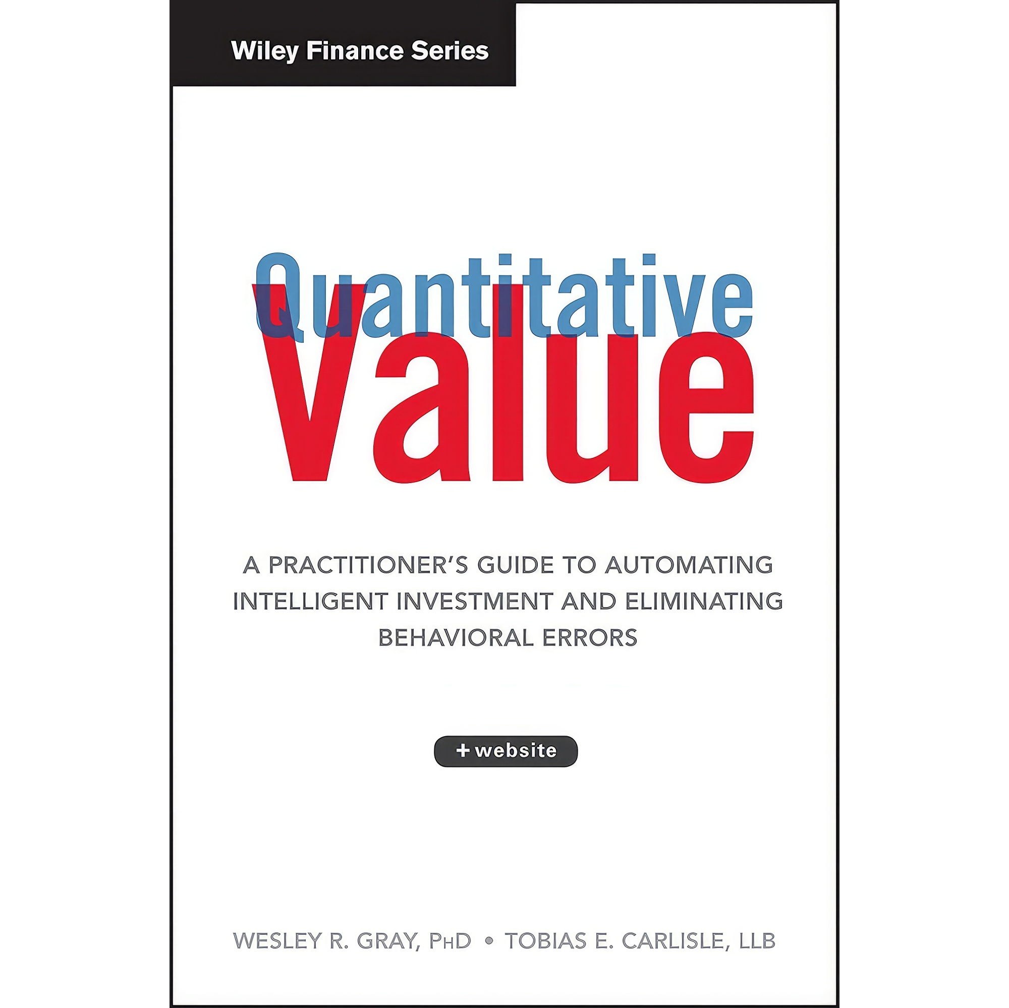 کتاب زبان اصلی Quantitative Value Web Site اثر Wesley Gray and Tobias Carlisle