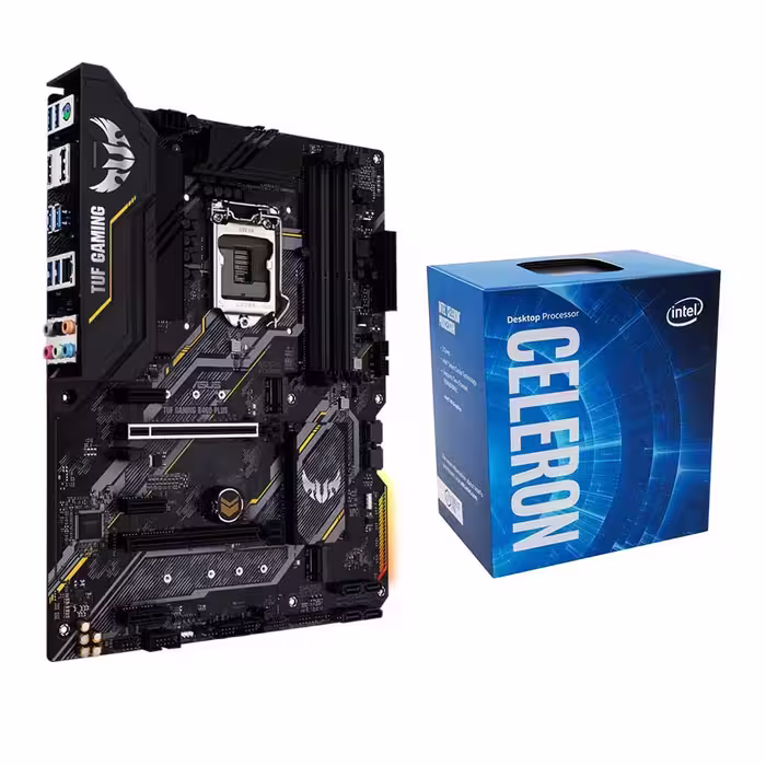 قیمت و خرید سی پی یو اینتل Celeron G5905 باندل با مادربورد ایسوس TUF GAMING B460-PLUS | یاس ارتباط