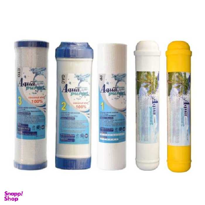 فیلتر دستگاه تصفیه کننده آب آکوا پیورست مدل NSF-05 بسته 5 عددی