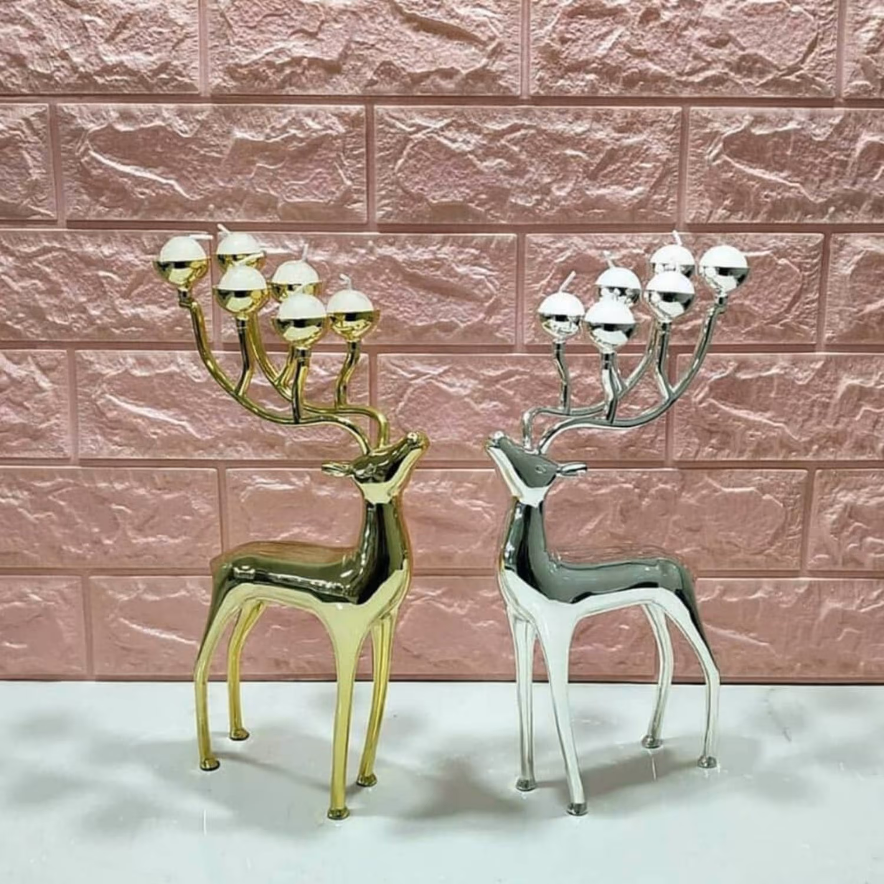 شمعدان های  مدل گوزن