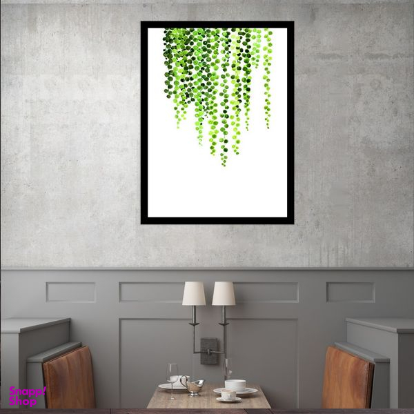 تابلو بکلیت طرح برگ  مدل قاب شاسی B-S10170