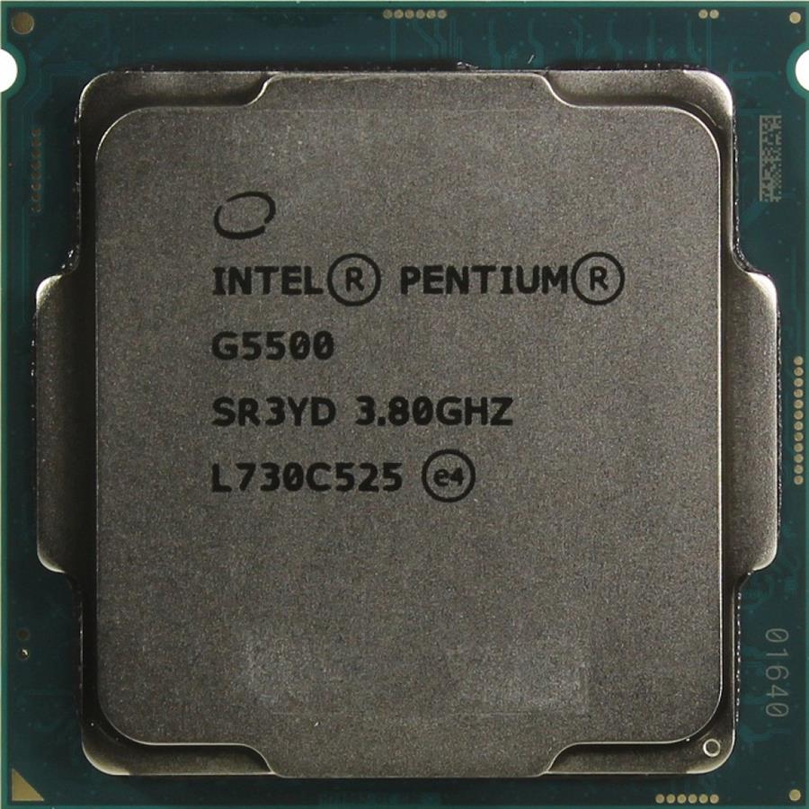 پردازنده CPU اینتل بدون باکس مدل Pentium Gold G5500 فرکانس 3.8 گیگاهرتز