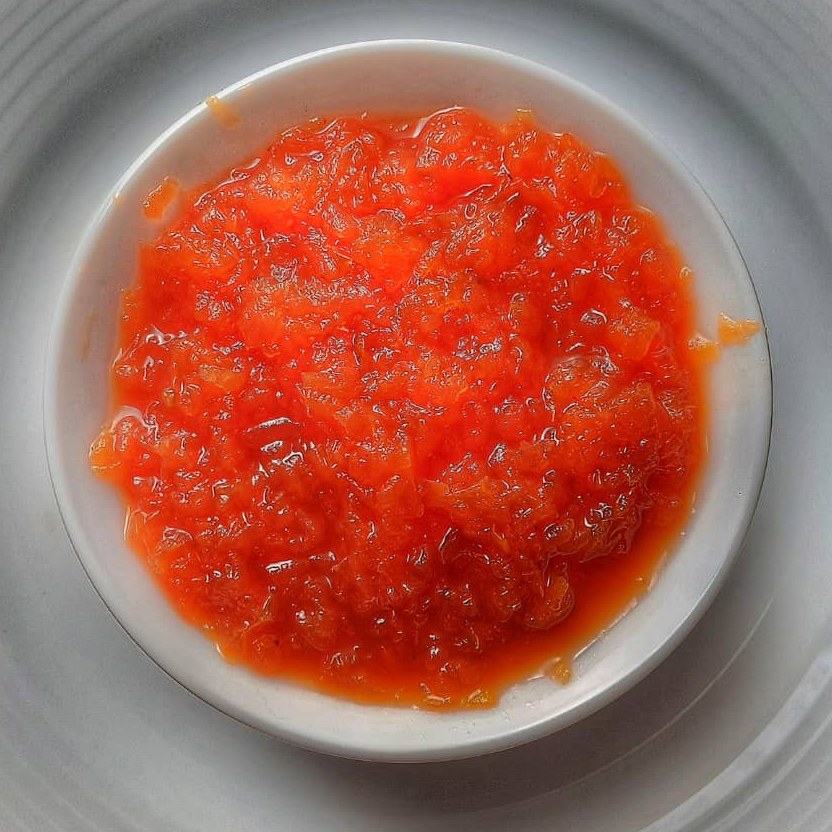 مربای هویج زعفرانی خانگی 