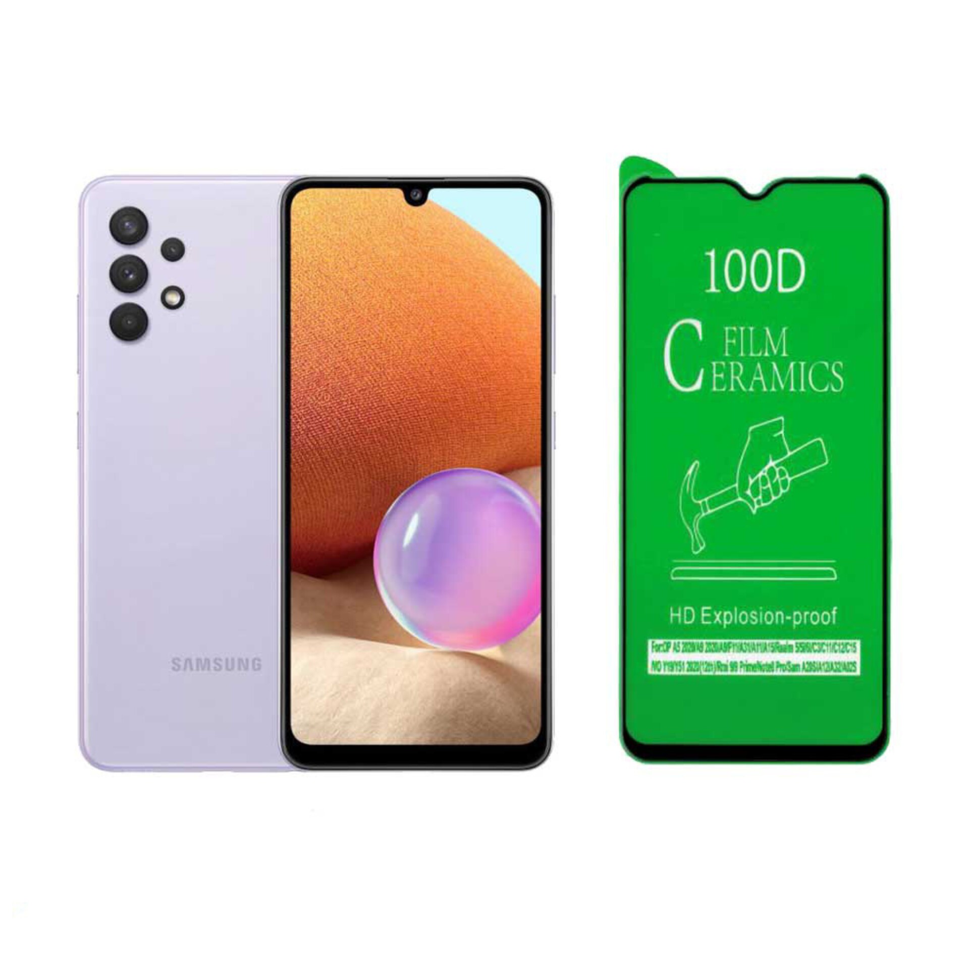 گلس سرامیکی سامسونگ A32 4g کیفیت عالی