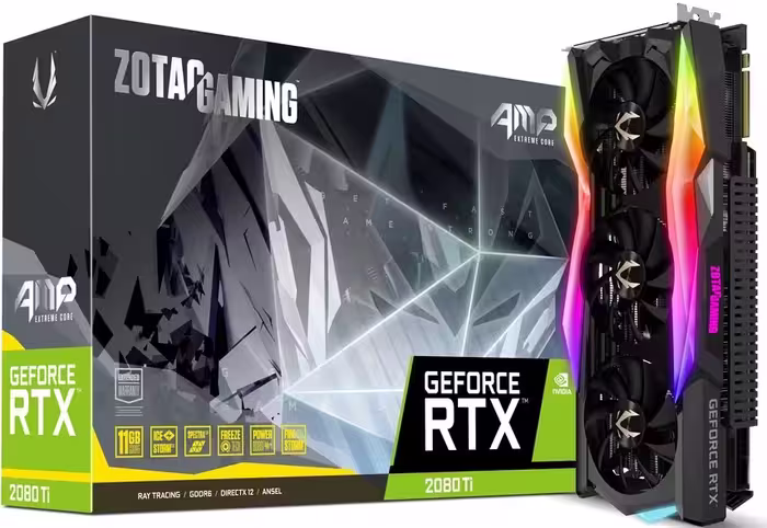 کارت گرافیک زوتک مدل GeForce RTX 2080 Ti AMP Extreme Core با حافظه 11 گیگابایت