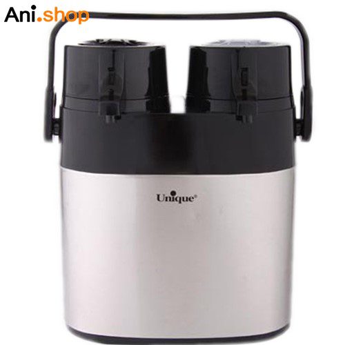 فلاسک 1 لیتر دو قلو شیشه دار مدل UN-9040 کد 146