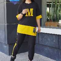 ست تیشرت وشلوارM