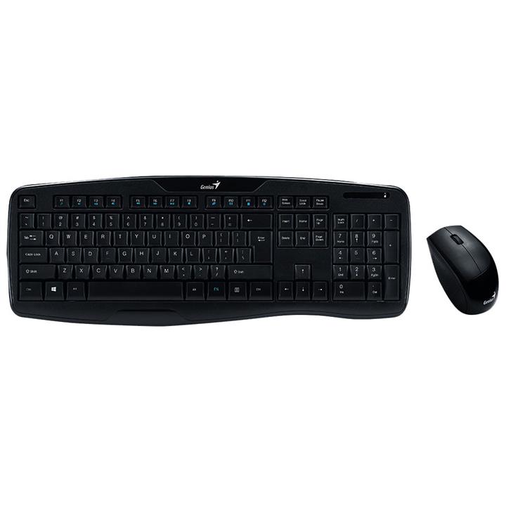 کیبورد و ماوس بی سیم جنیوس مدل KB-8000X