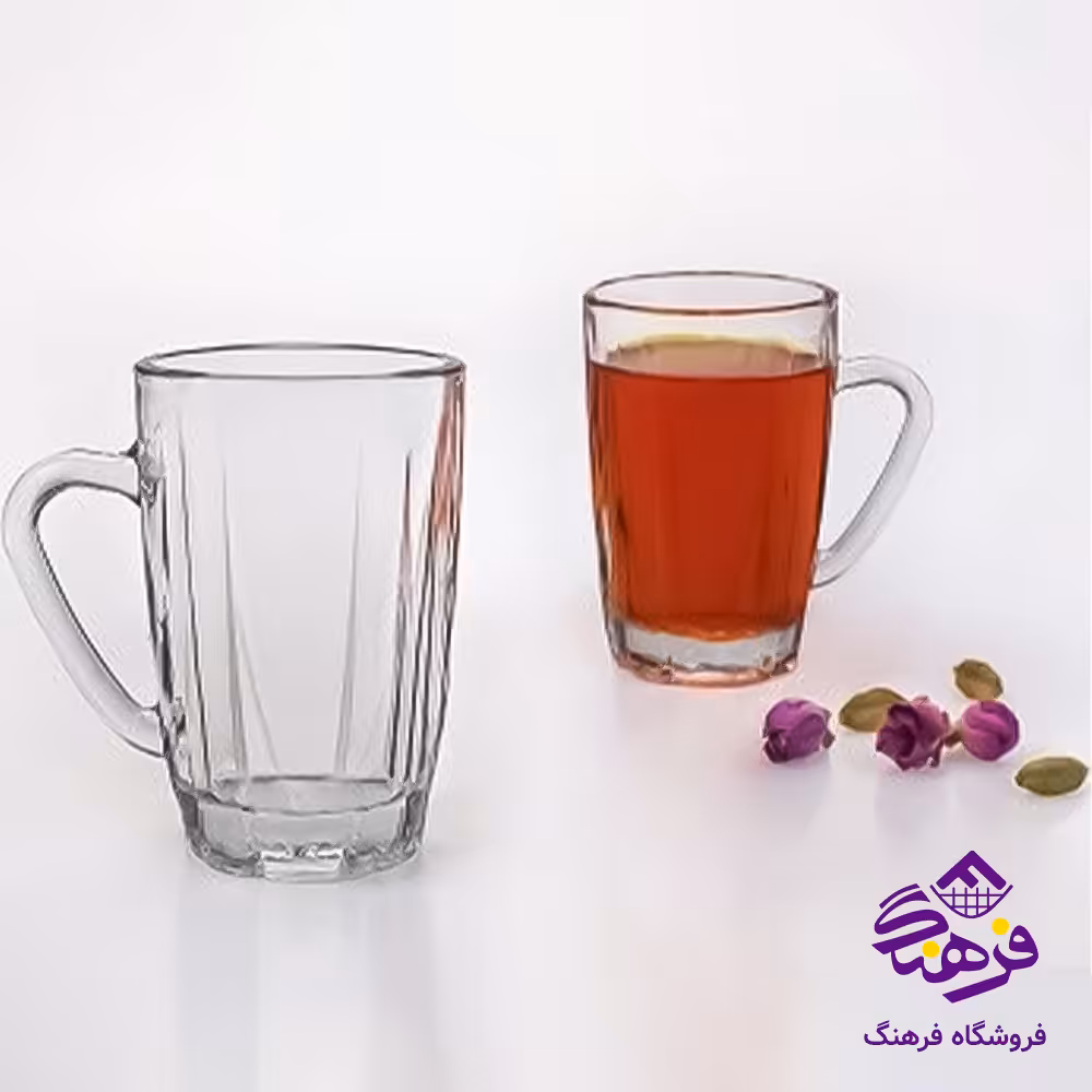 استکان الوارس دسته دار فله کاوه (36عددی)