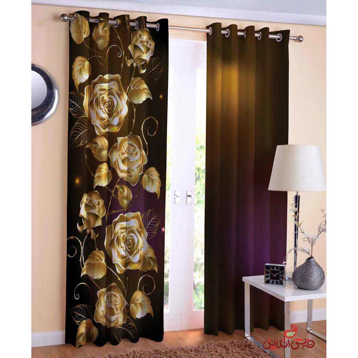 پرده 2عددی مدرن کد 2698