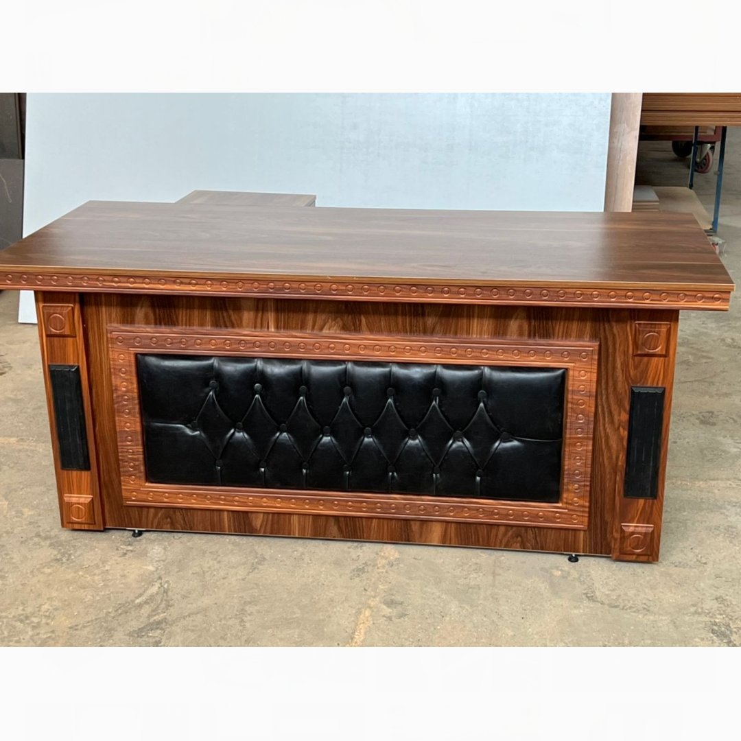 میز مدیریت غزال لمسه دو کشو