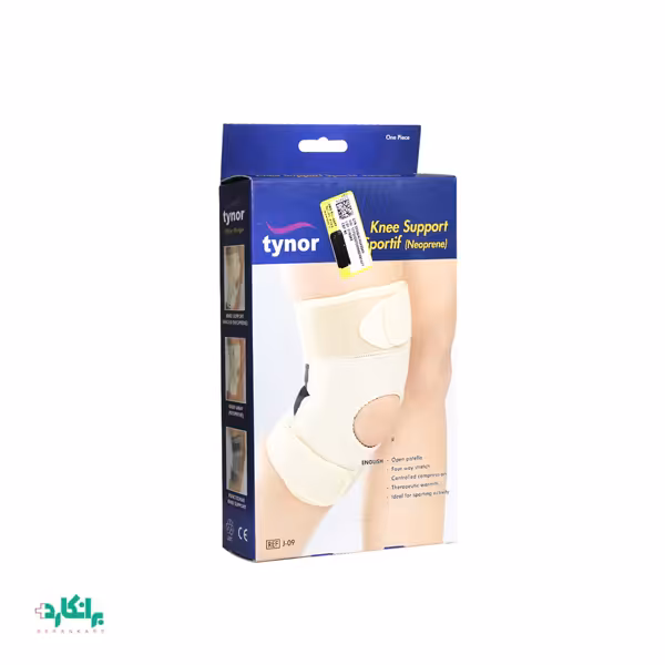 زانو بند نئوپرنی کشکک باز J-09 محافظ زانو تینور
