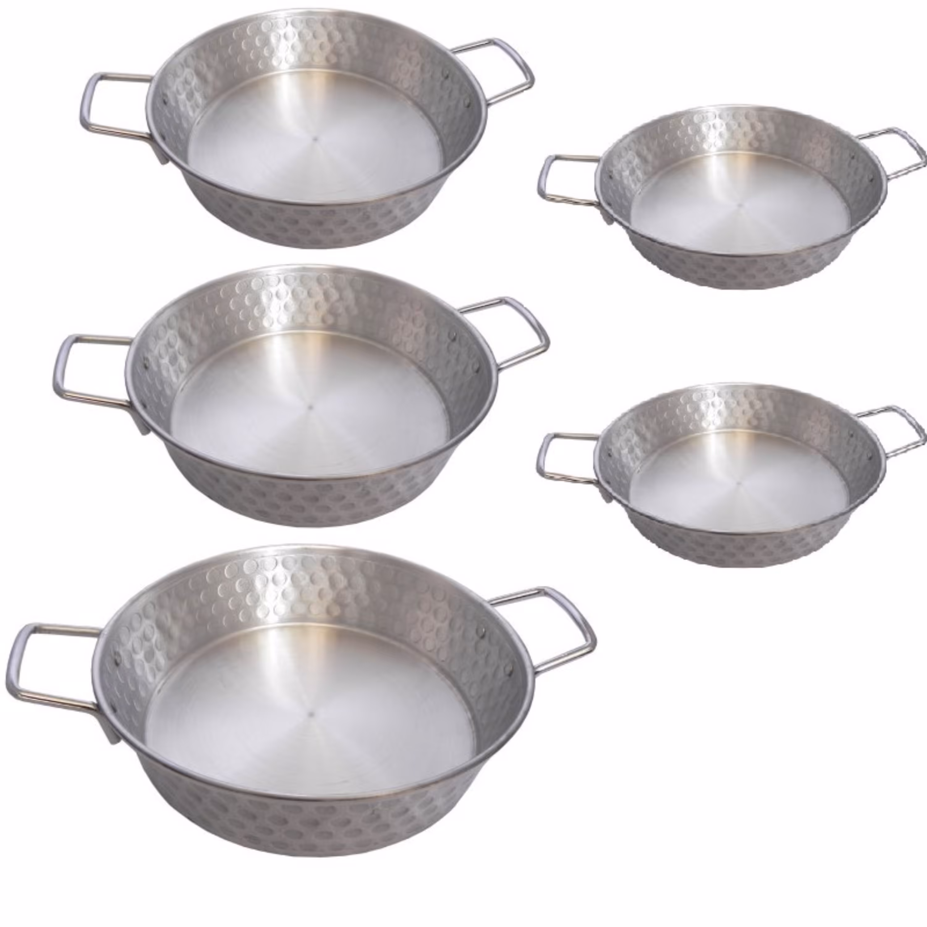 سرویس ماهیتابه چکشی مجموعه 5 عددی