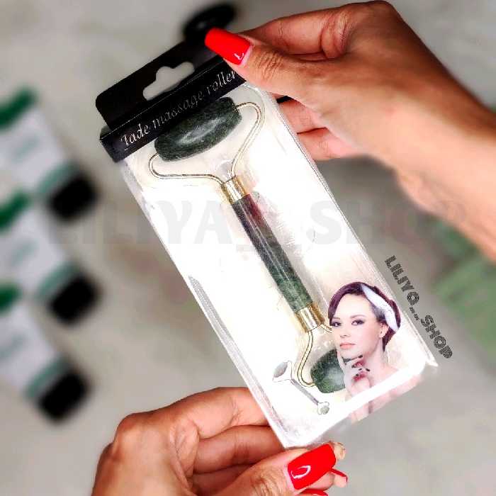 جیدرولر یشم (ماساژور دستی صورت و گردن)