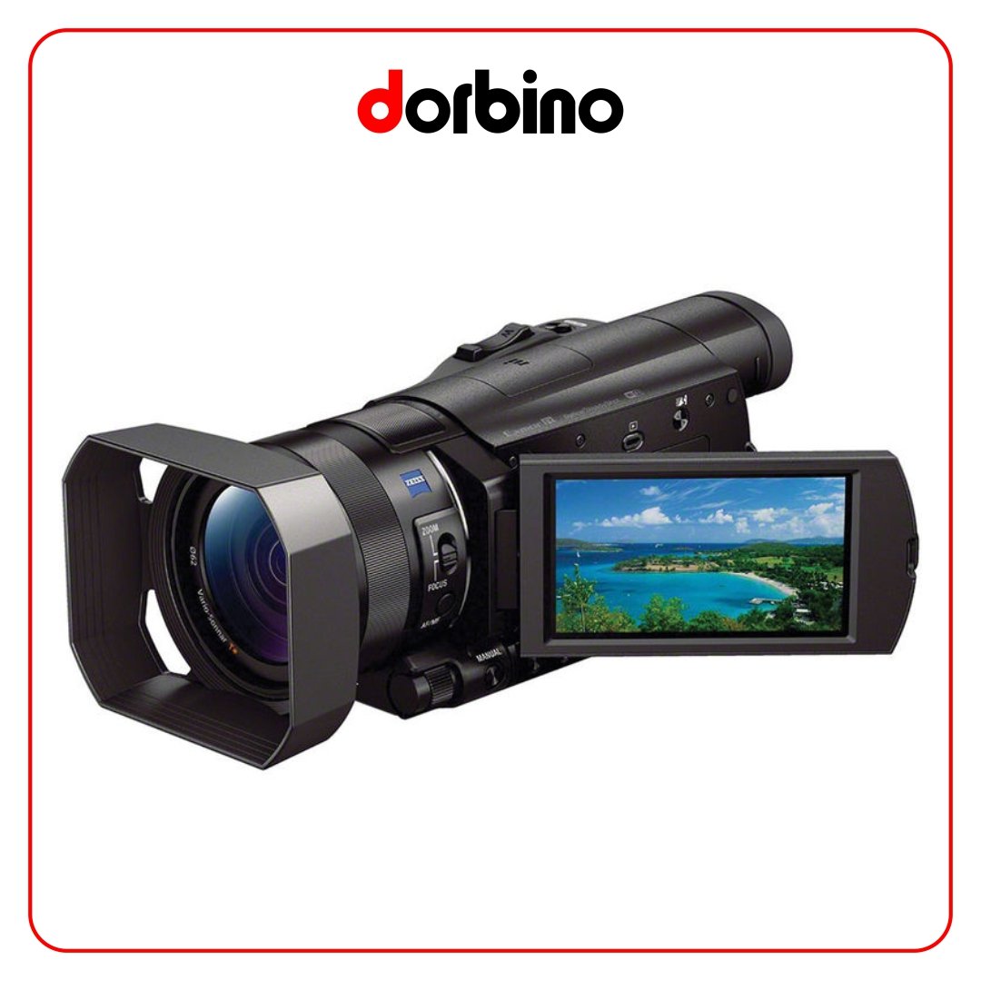 دوربین فیلمبرداری سونی Sony HDR-CX900 Full HD Handycam Camcorder (Black) - فروشگاه دوربین دوربینو