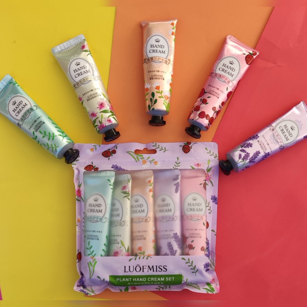 کرم آبرسان دست luof miss بسته پنج عددی 