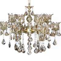   لوستر 12  شعله برنجی  (پس کرایه)