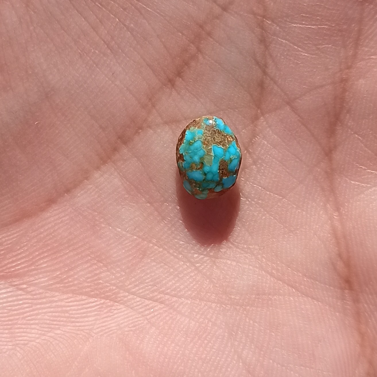 سنگ فیروزه اصل نیشابوری طبیعی زیبا.        ،