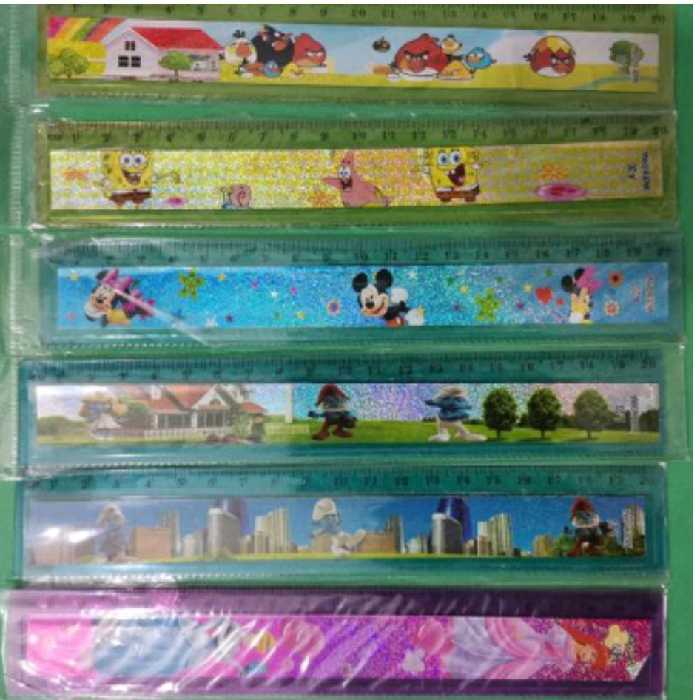 خط کش 20سانتی فانتزی 