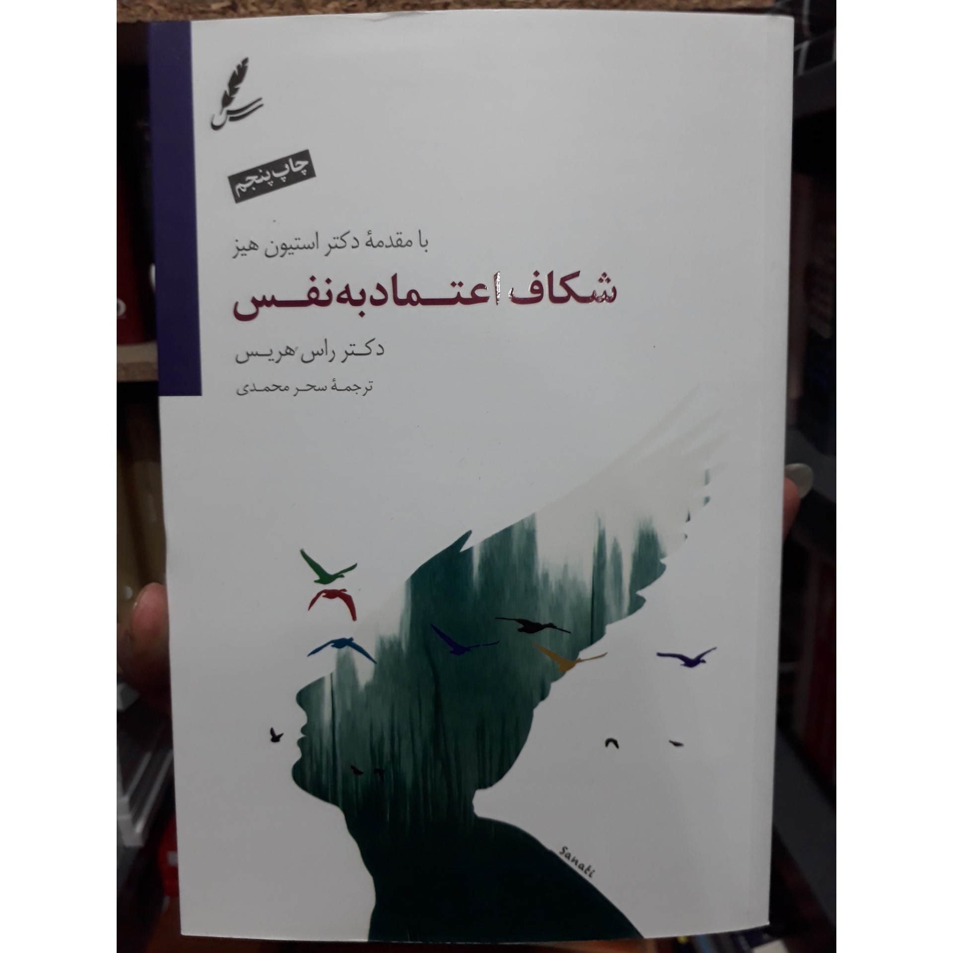 کتاب شکاف اعتماد به نفس اثر دکتر راس هریس ترجمه سحر محمدی انتشارات سایه سخن