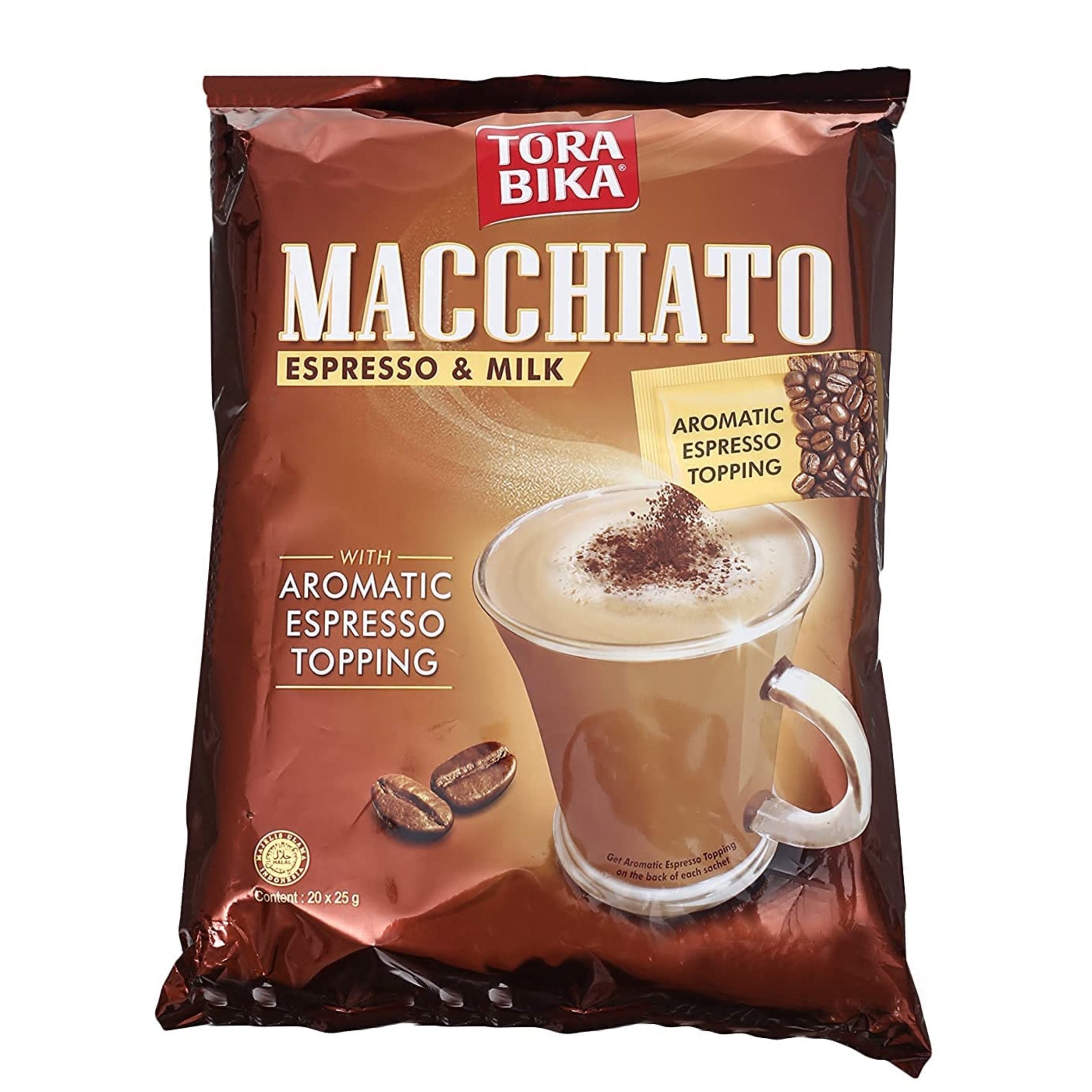کافی میکس ماکیاتو ترابیکا 20 عددی  ( محصول اندونزی) ToraBika Macchiato