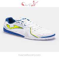 کفش فوتسال جوما مدل Dribling 2302 White Blue Indoor