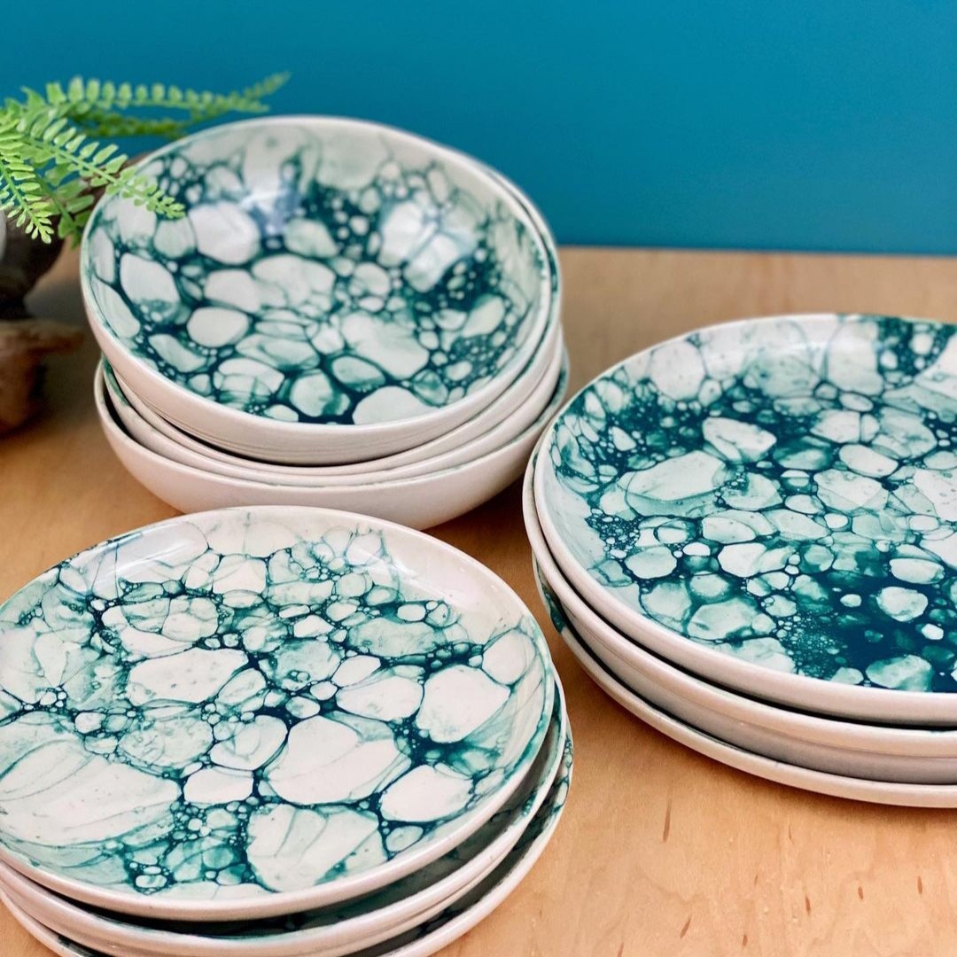 سرویس غذاخوری سرامیکی ، تکنیک بابِل ، با بهترین متریال ، در رنگهای دلخواه شما