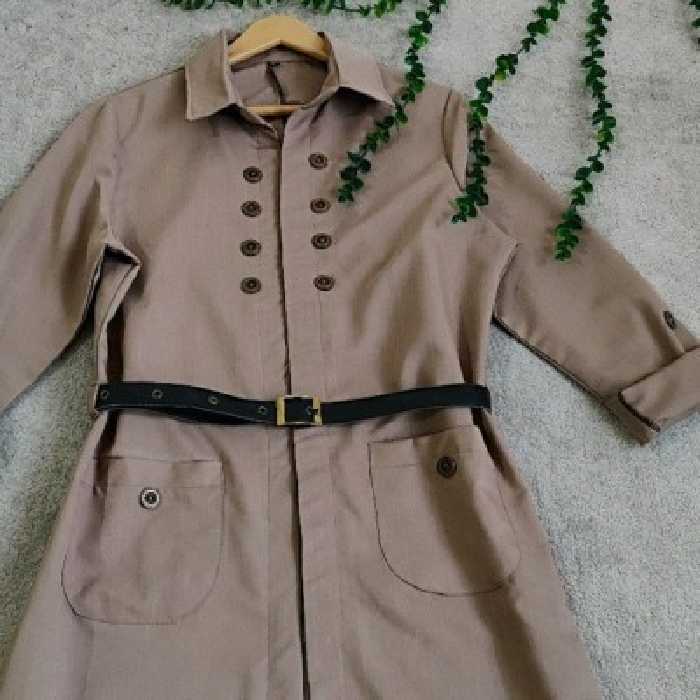 مانتو اسپرت مدل نیلا تترون