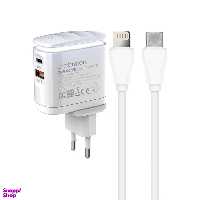 شارژر دیواری 25 وات سیبراتون مدل SW2225i PD به همراه کابل لایتنینگ