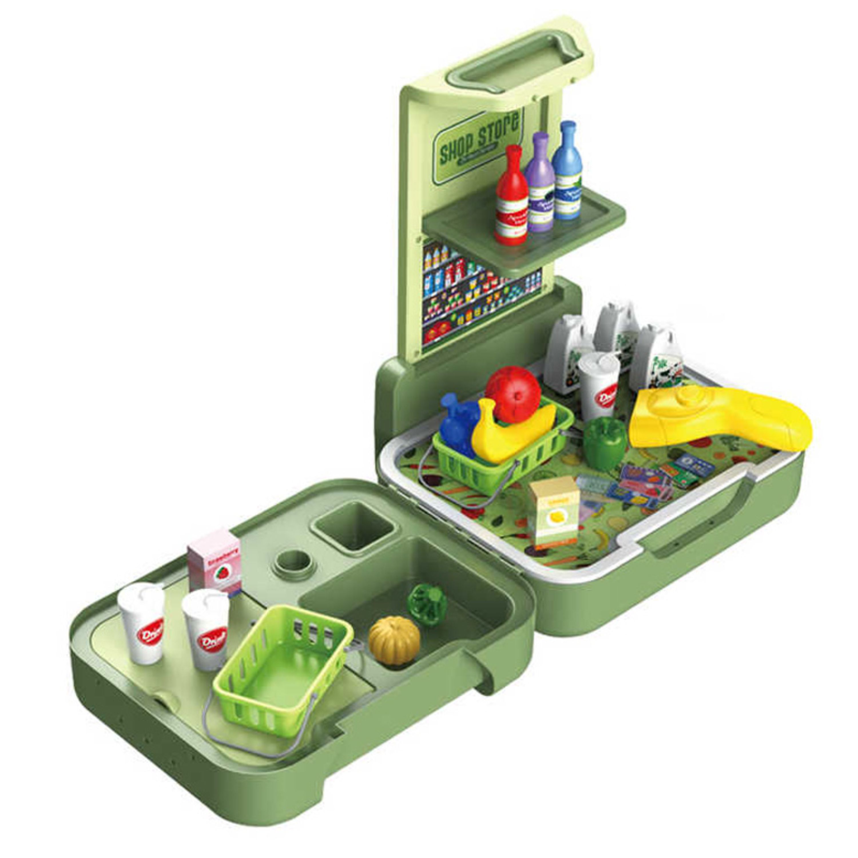 اسباب بازی ست سوپر مارکت مجموعه 41 قطعه