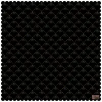 رومیزی مخمل طرح مشکی سایز 140 در 140 مدل T7-90 شرکت رنس