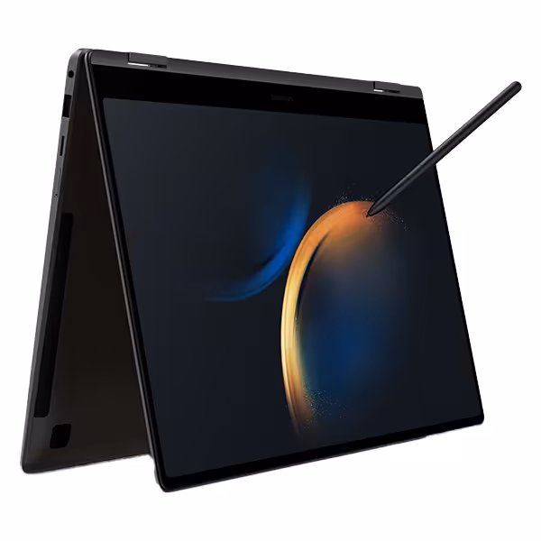 لپ تاپ سامسونگ 16 اینچی مدل Galaxy Book3 Pro 360 پردازنده Core i7 1360P رم 16GB حافظه 1TB SSD گرافیک Intel لمسی