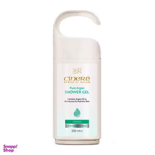 شامپو بدن مردانه و زنانه سینره (Cinere) مدل Pure Argan حجم 250 میلی‌ لیتر