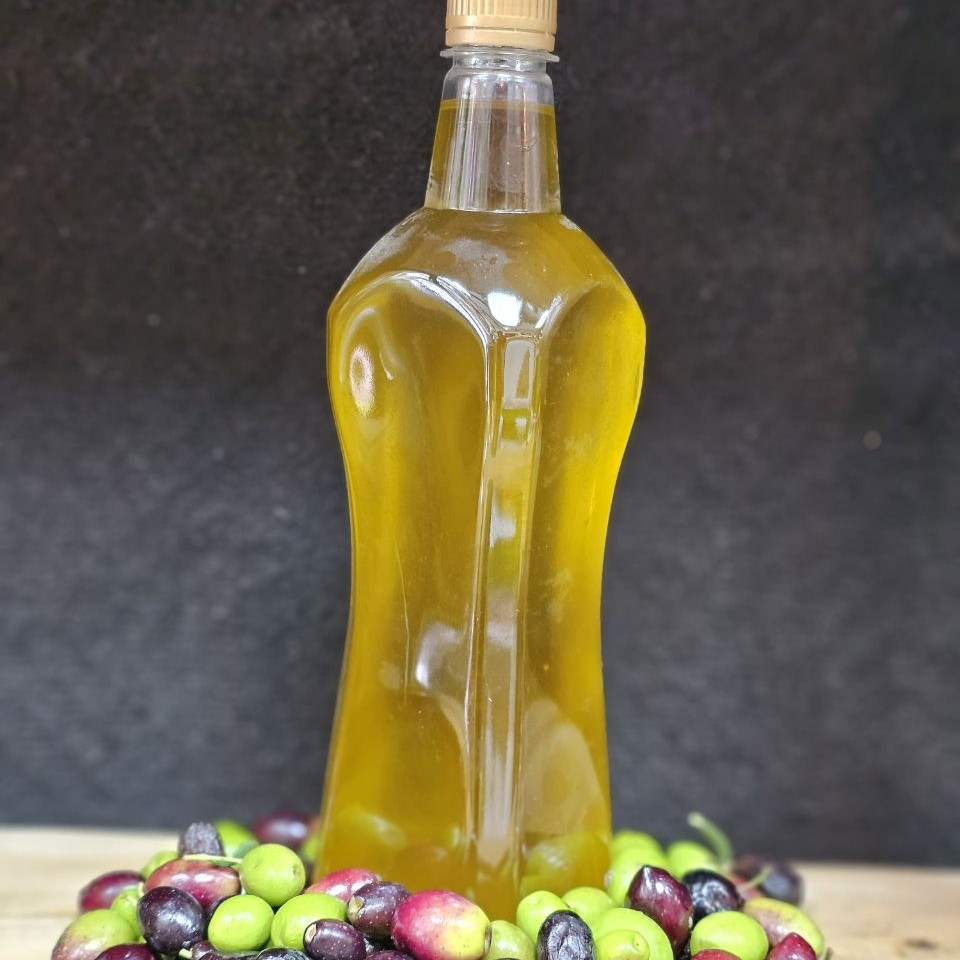 روغن زیتون خالص تصفیه نشده (1000سی سی پت)