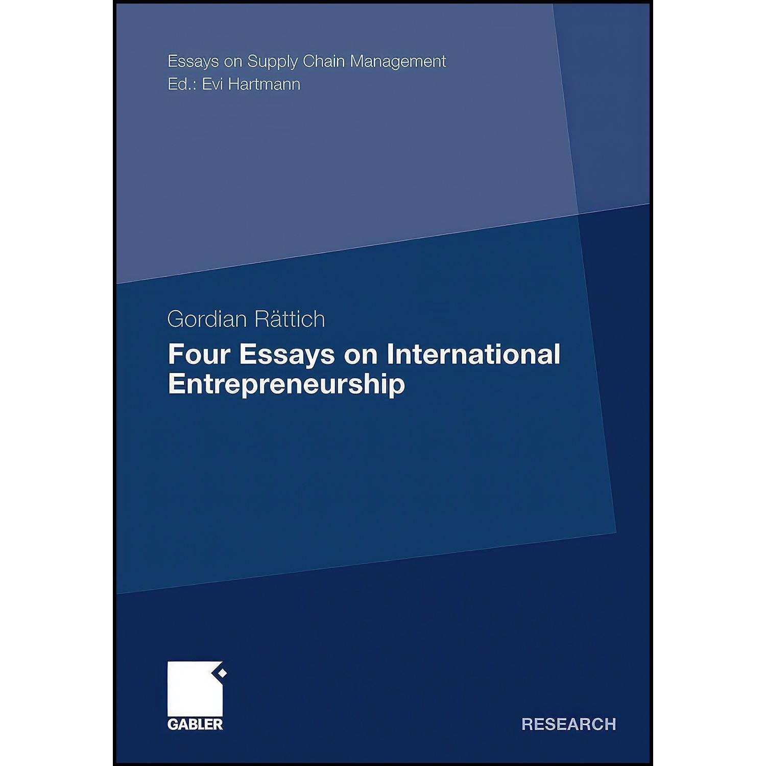 کتاب زبان اصلی Four Essays on International Entrepreneurship