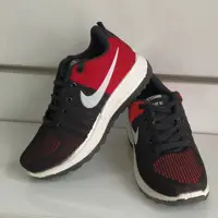 کفش اسپورت پسرانه . طرح Nike . زیبا و شیک راحت و بادوام . قرمز مشکی . کد(12)