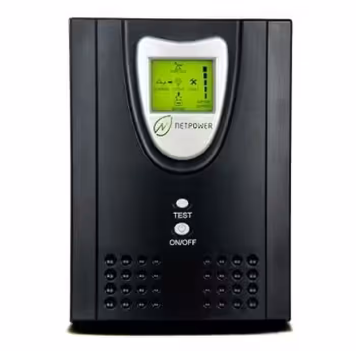 یو پی اس شبه سینوسی نت پاور مدل LCD-1200L با توان 1200 ولت آمپر