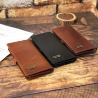 کیف پول پالتویی poloپشت موبایلی چرم طبیعی 