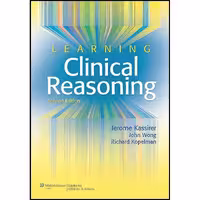 کتاب زبان اصلی Learning Clinical Reasoning انتشارات LWW