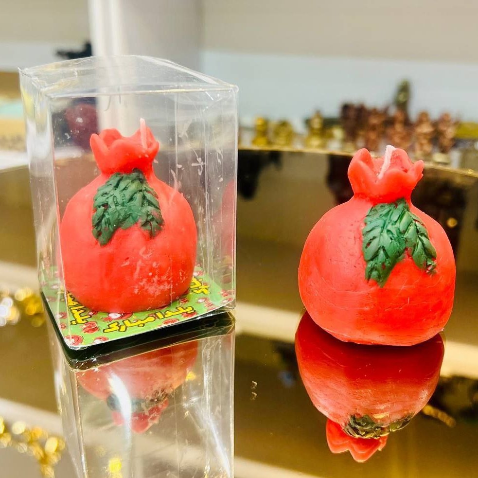 شمع یلدایی انار  و هندوانه