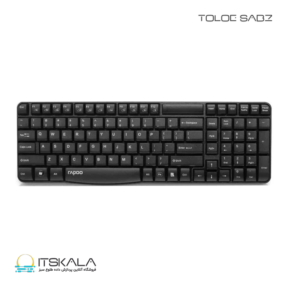 قیمت و خرید کیبورد رپو مدل E1050 Wireless | ITSKALA