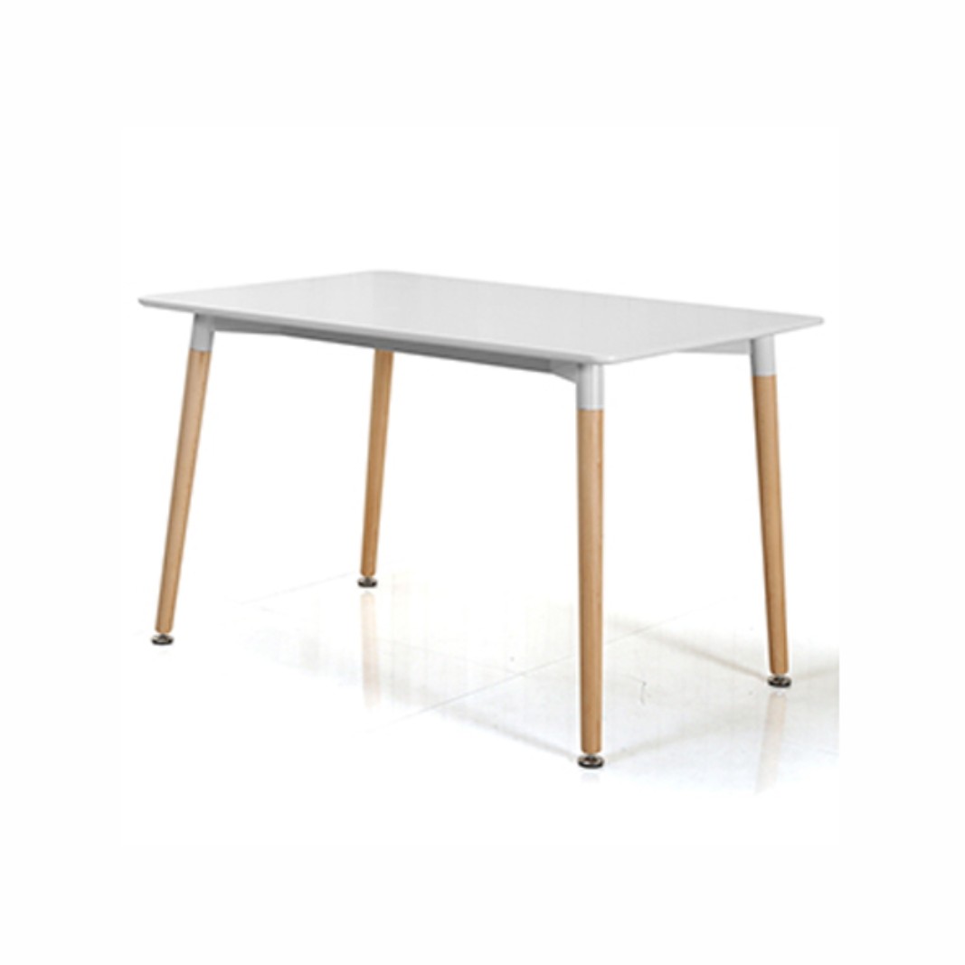 میز غذاخوری نهارخوری صفحه ام دی اف روکش وکیوم ضد خش رنگ بندی(پس کرایه)