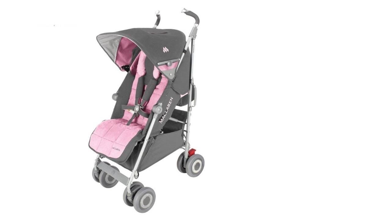 کالسکه مک لارن maclaren ایکس ال آر-طوسی صورتی XLR
