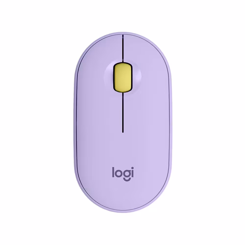 موس بی‌سیم لاجیتک Logitech M350 Pebble PURPLE
