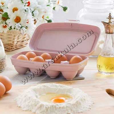 ظرف نگهدارنده تخم مرغ درب دار