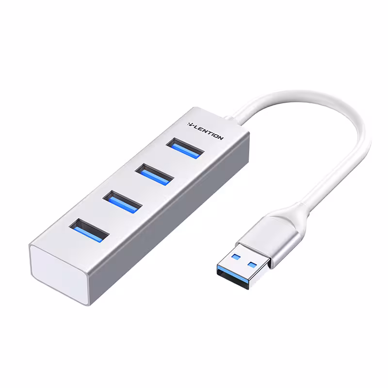 هاب 4 پورت USB 3.0 لنشن مدل H22S