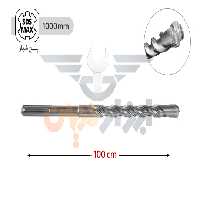 مته 5 شیار 4 الماسه 1000*30