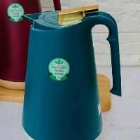 فلاسک چای شیشه قرمز